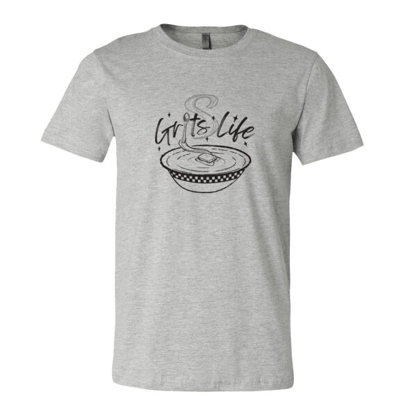 Bella + Canvas Grits Life Printed- - Unisex CVC Jersey Tee Thumbnail